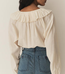 DÔEN Tops | Aster Top Mother Of Pearl - Women