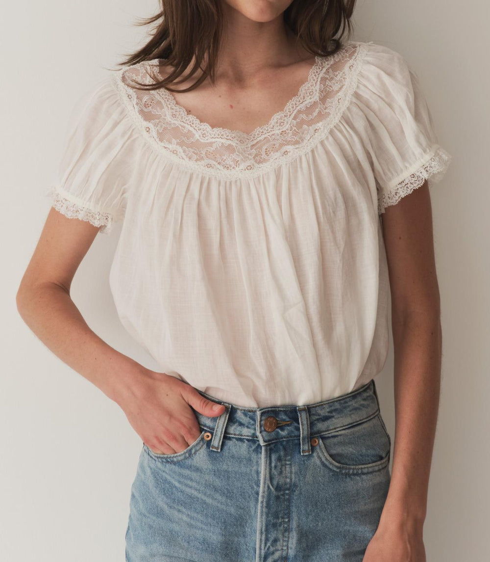 DÔEN Tops | Caprice Top Salt - Women
