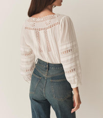 DÔEN Tops | Celeste Top Salt - Women