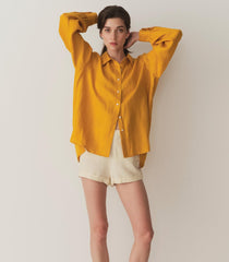 DÔEN Tops | Hava Linen Top Sunflower - Women