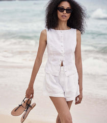 DÔEN Tops | Hayden Top Salt - Women