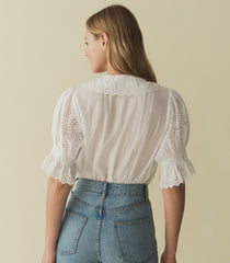 DÔEN Tops | Henri Top Salt Eyelet - Women