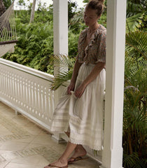 DÔEN Tops | Henri Top Wild Clover Floral - Women