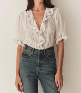 DÔEN Tops | Hettie Top Salt - Women