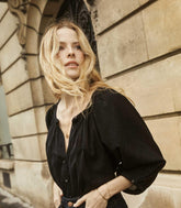 DÔEN Tops | Jiana Top Black - Women