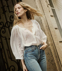 DÔEN Tops | Jiana Top Salt - Women