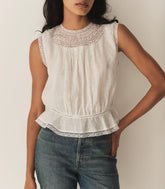 DÔEN Tops | Lilibet Top Salt - Women