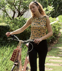 DÔEN Tops | Liotta Top Anemone Garden - Women