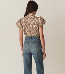DÔEN Tops | Millie Top Blanc Narcissus Floral - Women