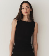 DÔEN Tops | Nerida Top Black - Women