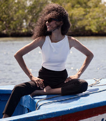 DÔEN Tops | Nerida Top Ivory - Women