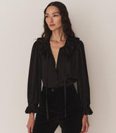 DÔEN Tops | Solange Top Black - Women