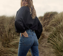 DÔEN Tops | The Jane Blouse Black - Women