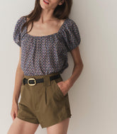 DÔEN Tops | Tonya Top Dahlia Ikat - Women