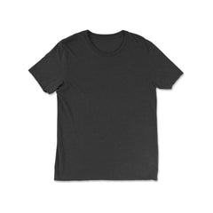 Custom Youth Tri-Blend T-Shirt Kids - Charcoal Black