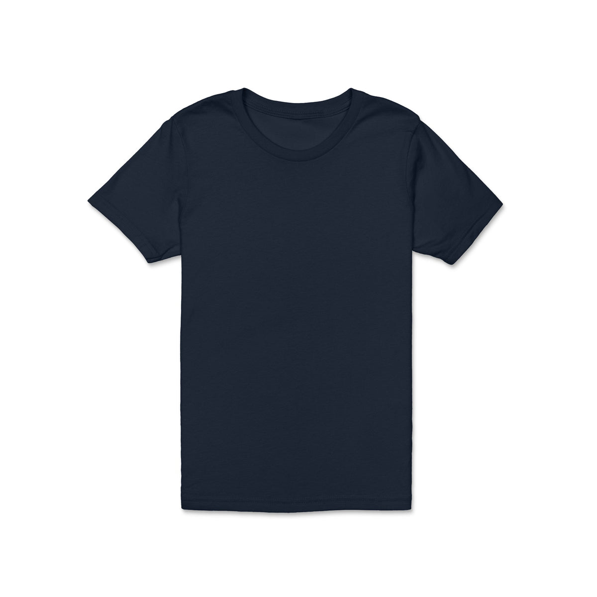 Custom Youth 100% Cotton T-shirt Kids - Navy