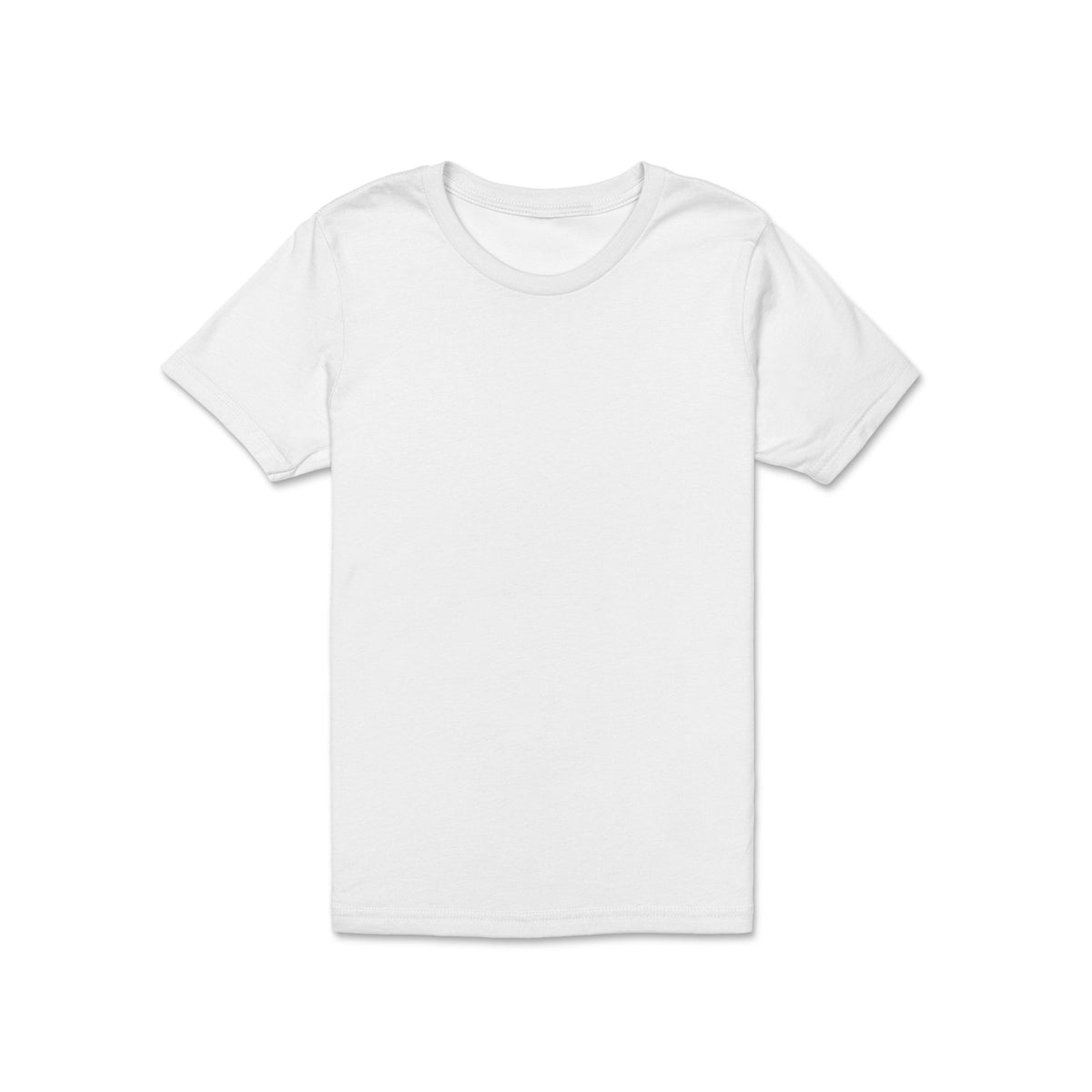 Custom Youth 100% Cotton T-shirt Kids - White