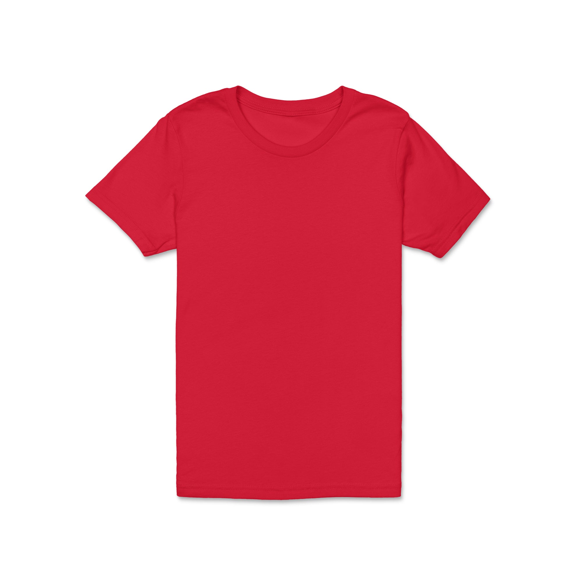 Custom Youth 100% Cotton T-shirt Kid - Red