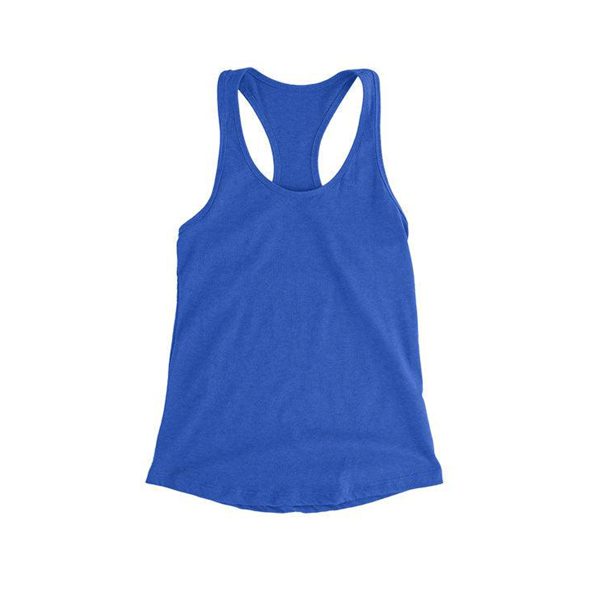 Custom Racerback Tank Top Women - True Royal