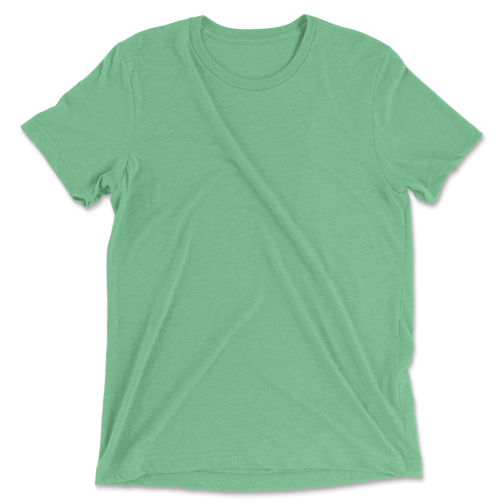 Custom Tri-Blend T-Shirt Men - Green