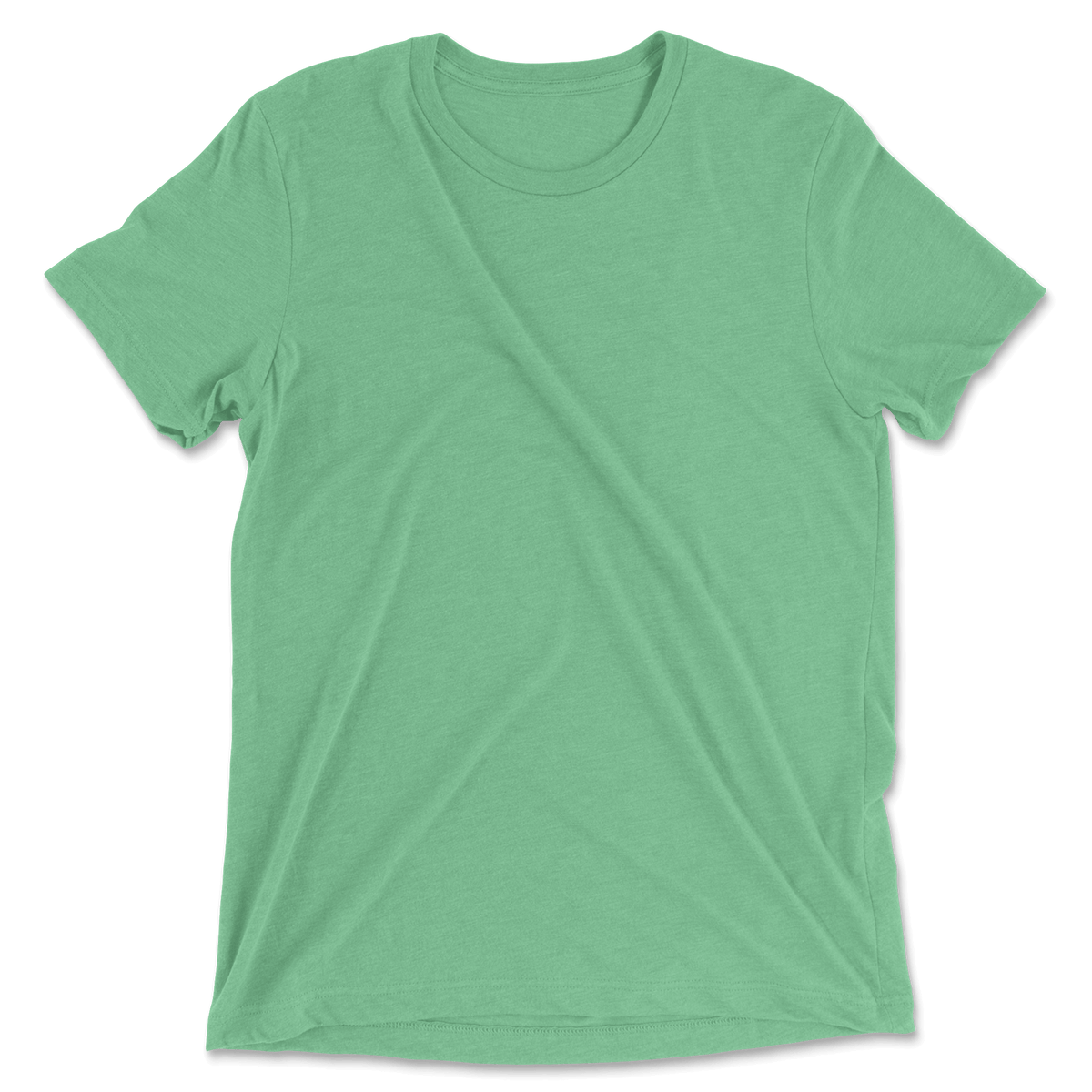 Custom Tri-Blend T-Shirt Men - Green