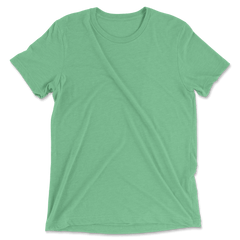 Custom Tri-Blend T-Shirt Men - Green