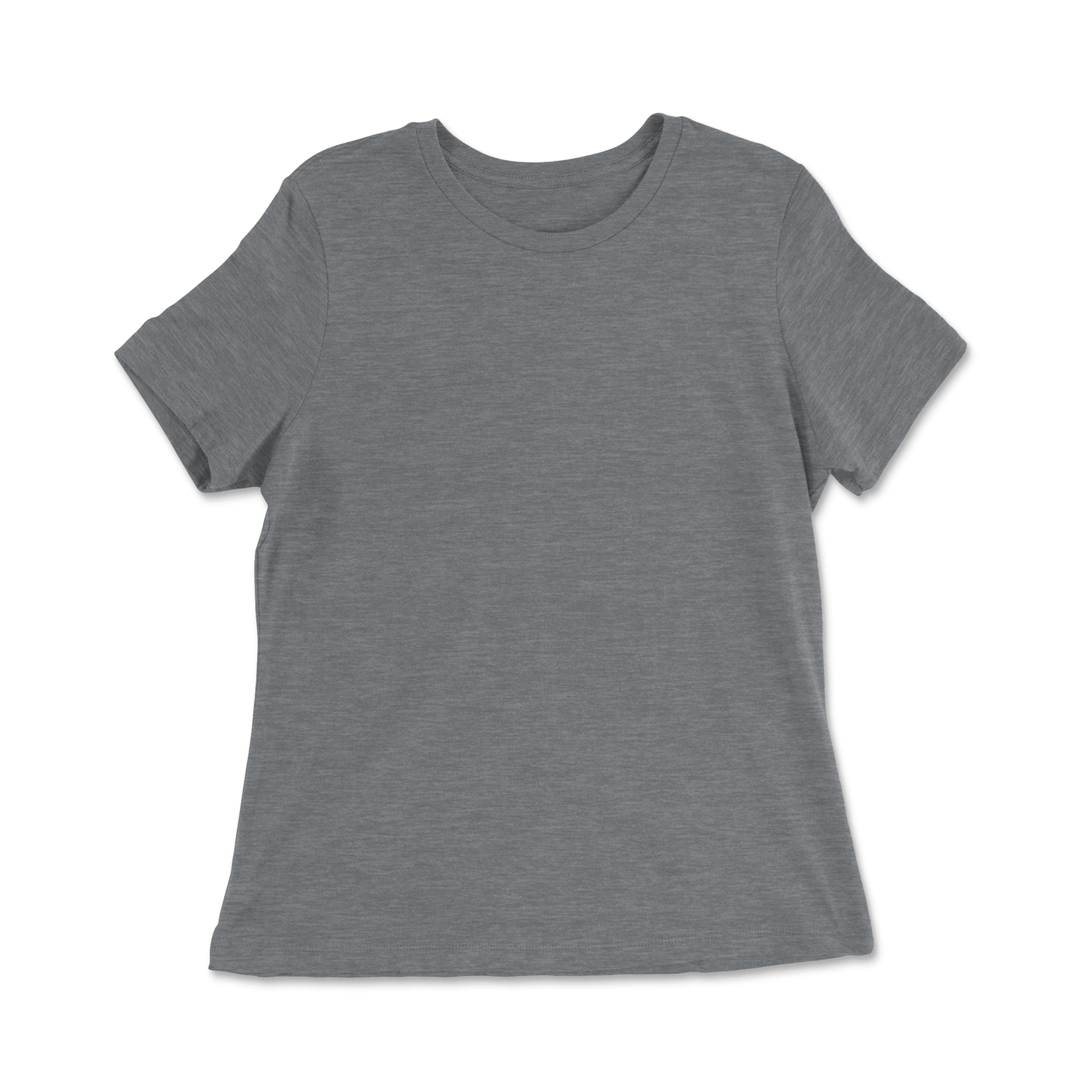 Custom Tri-Blend Relaxed Fit T-shirt Women - Grey