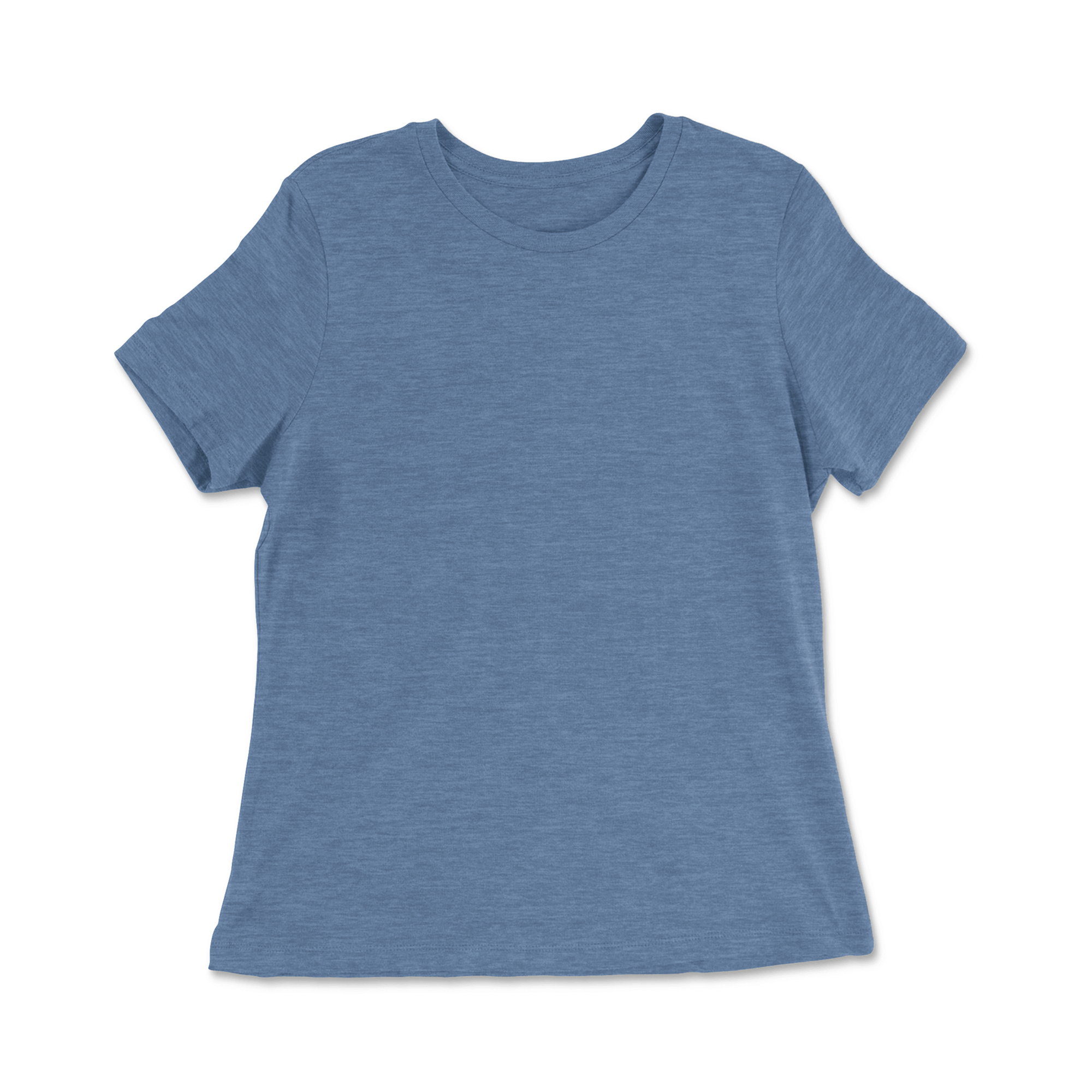 Custom Tri-Blend Relaxed Fit T-shirt Women - Blue