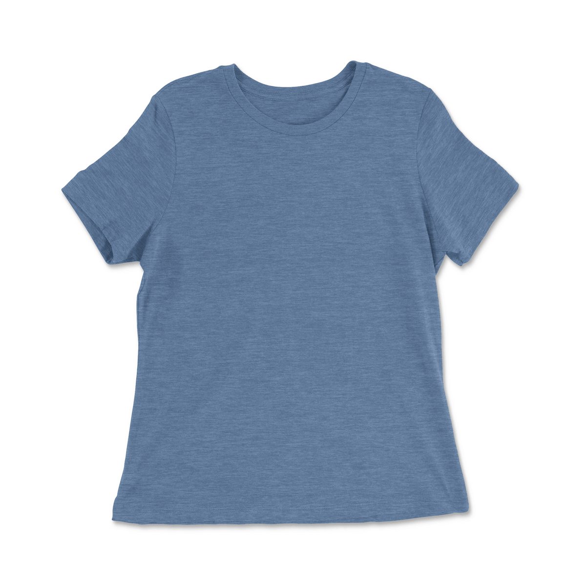 Custom Tri-Blend Relaxed Fit T-shirt Women - Blue