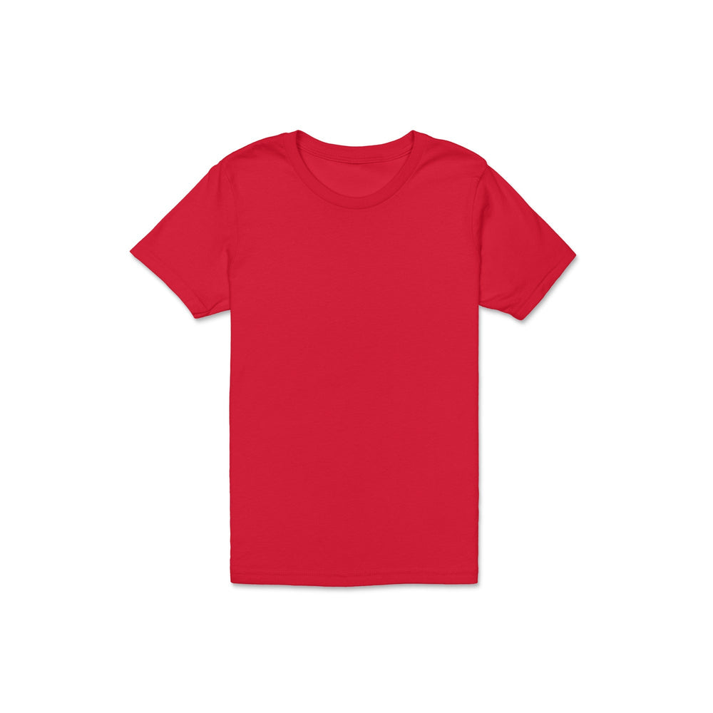 Custom Toddler 100% Cotton T-shirt Kids - Red