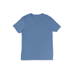 Custom Toddler Tri-Blend T-Shirt Kids - Blue