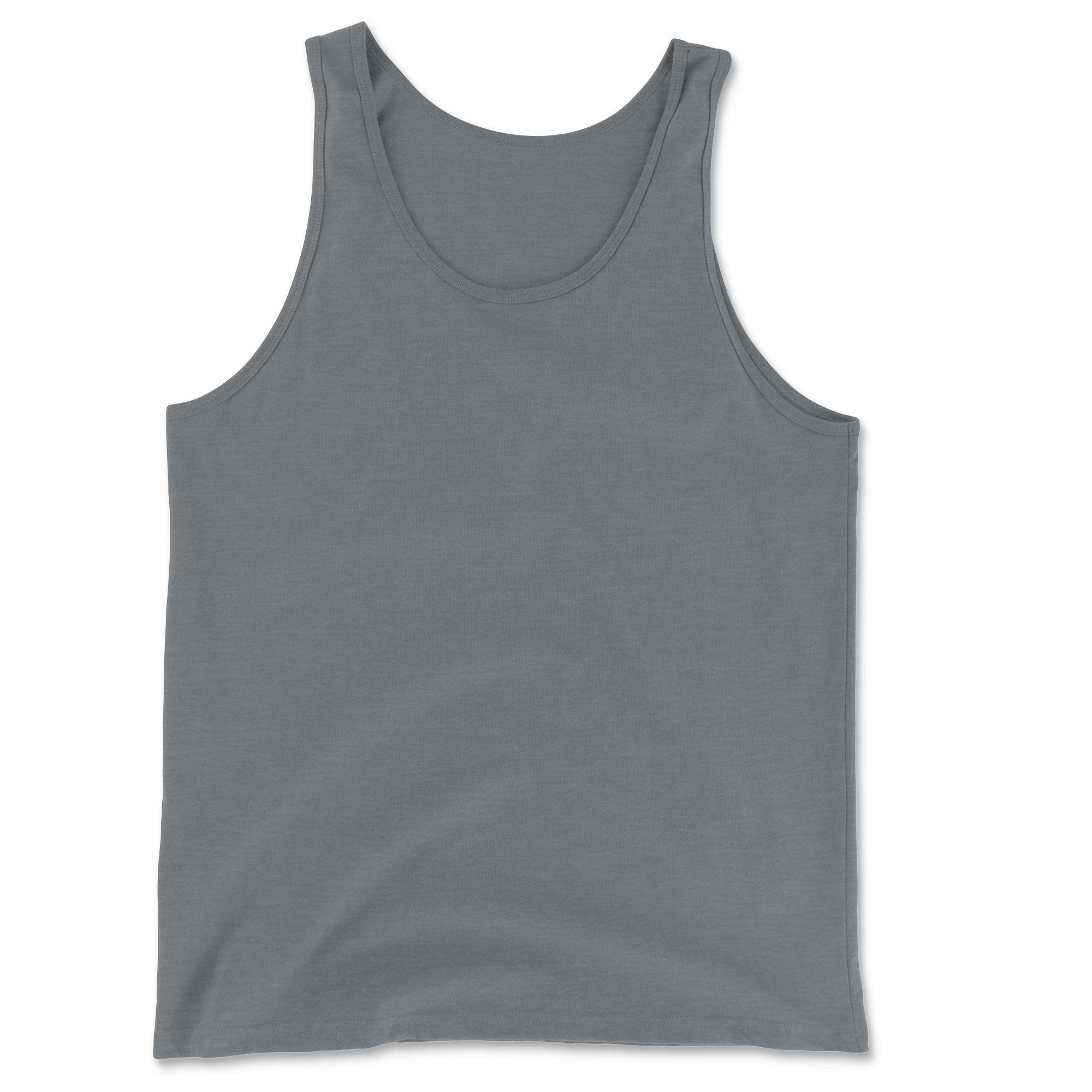 Custom Tank Top Men - Grey Tri-blend