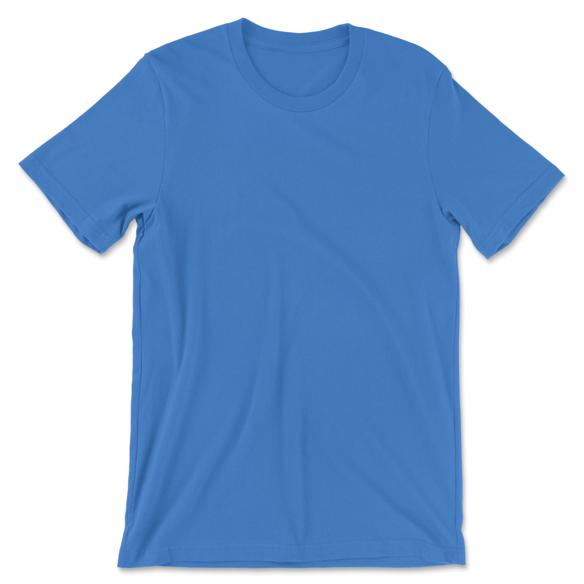 Custom 100% Cotton T-Shirt Men - Columbia Blue