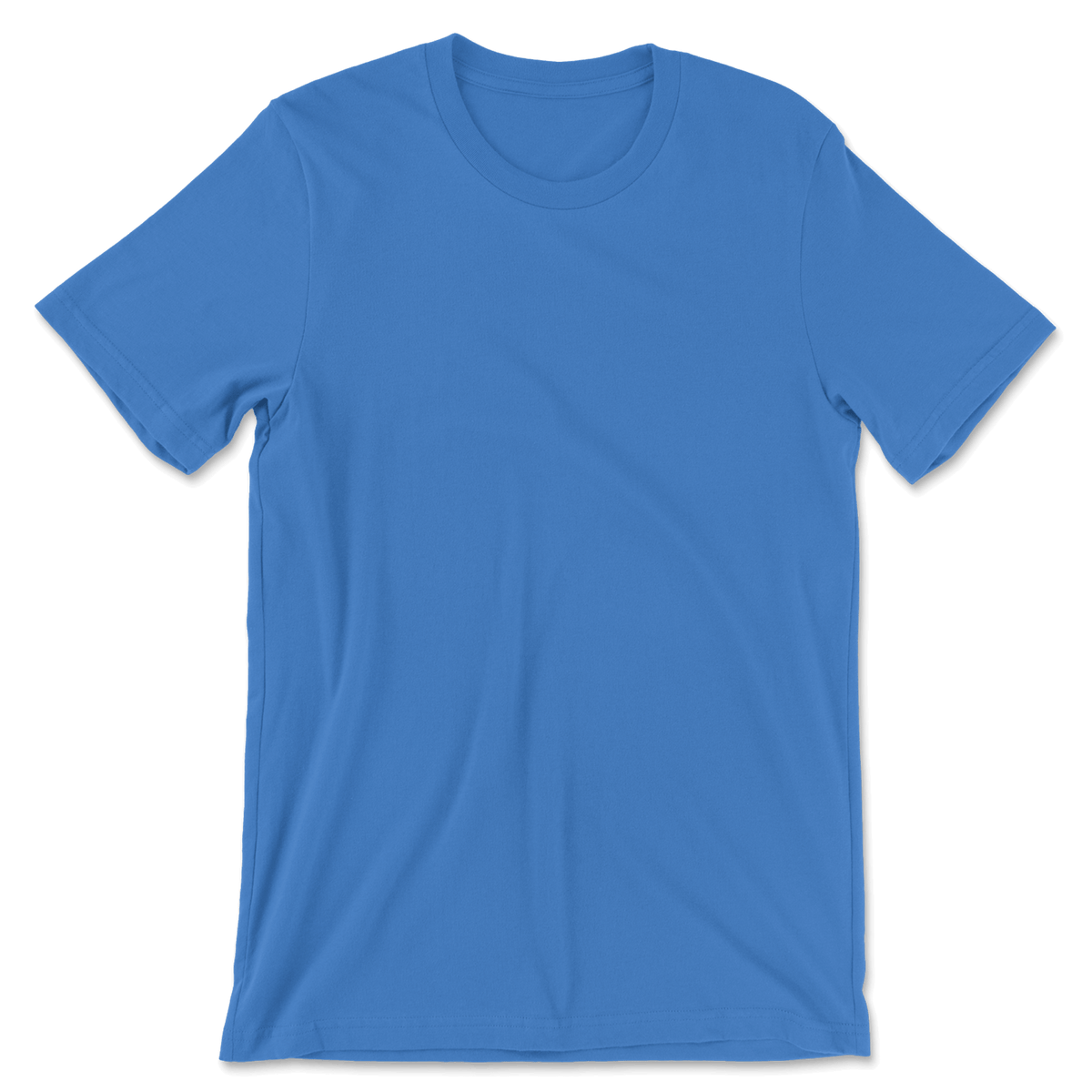 Custom 100% Cotton T-Shirt Men - Columbia Blue