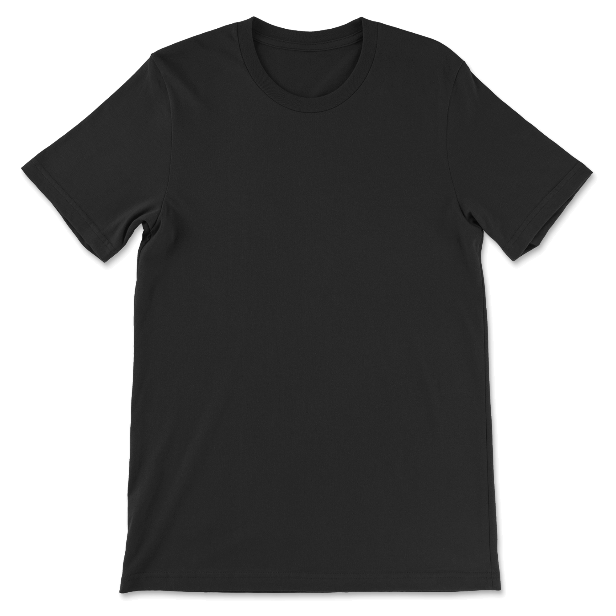 Custom 100% Cotton T-Shirt Men - Black