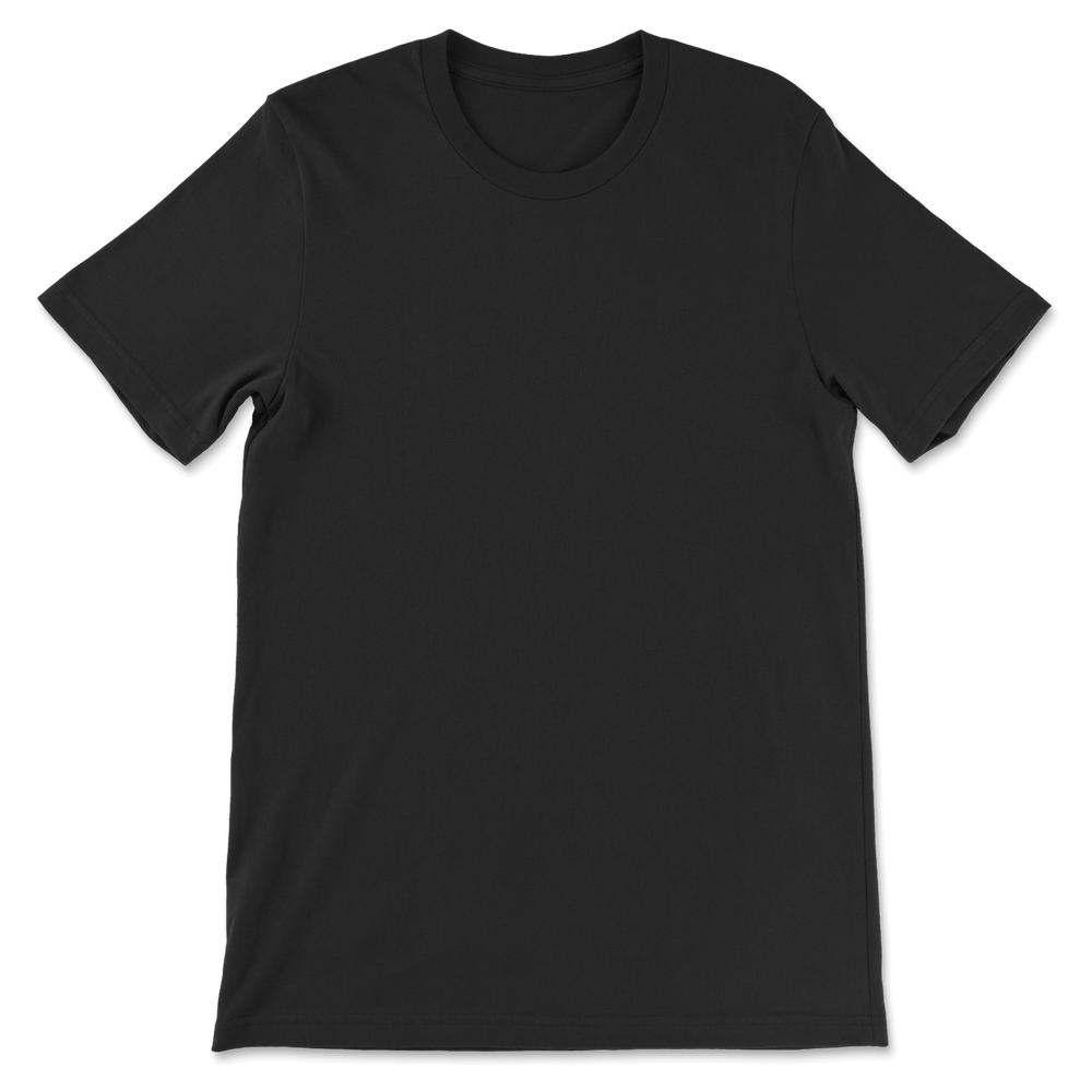 Custom 100% Cotton T-Shirt Men - Black