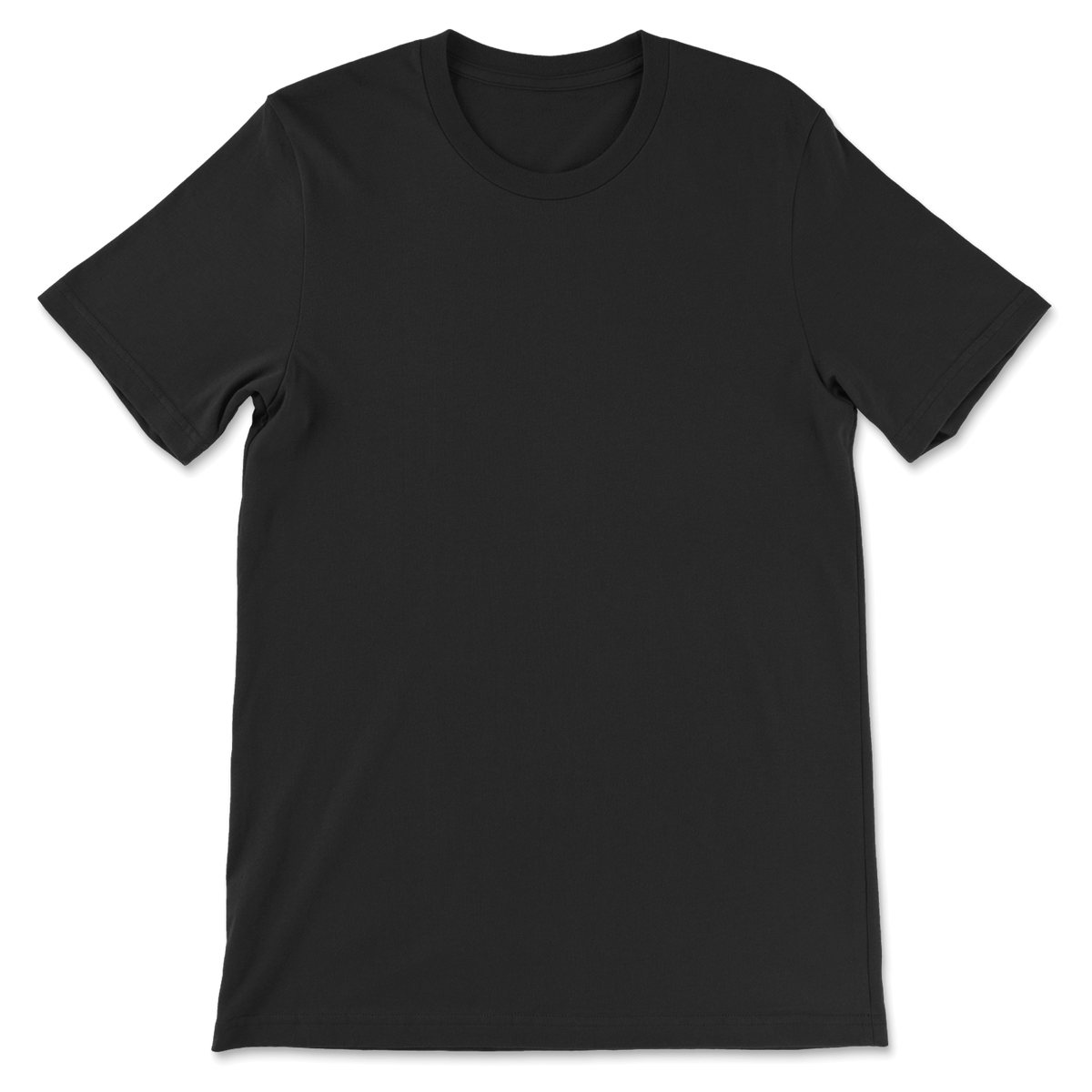 Custom 100% Cotton T-Shirt Men - Black