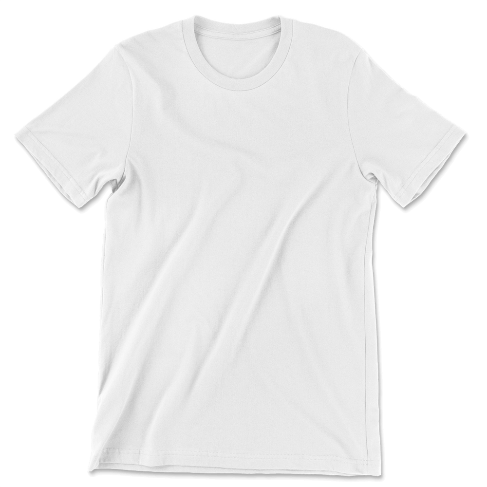 Custom Unisex Heavyweight T-shirt Men - White