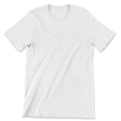Custom Unisex Heavyweight T-shirt Men - White