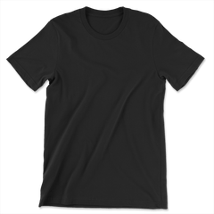 Custom Unisex Heavyweight T-shirt Men - Black