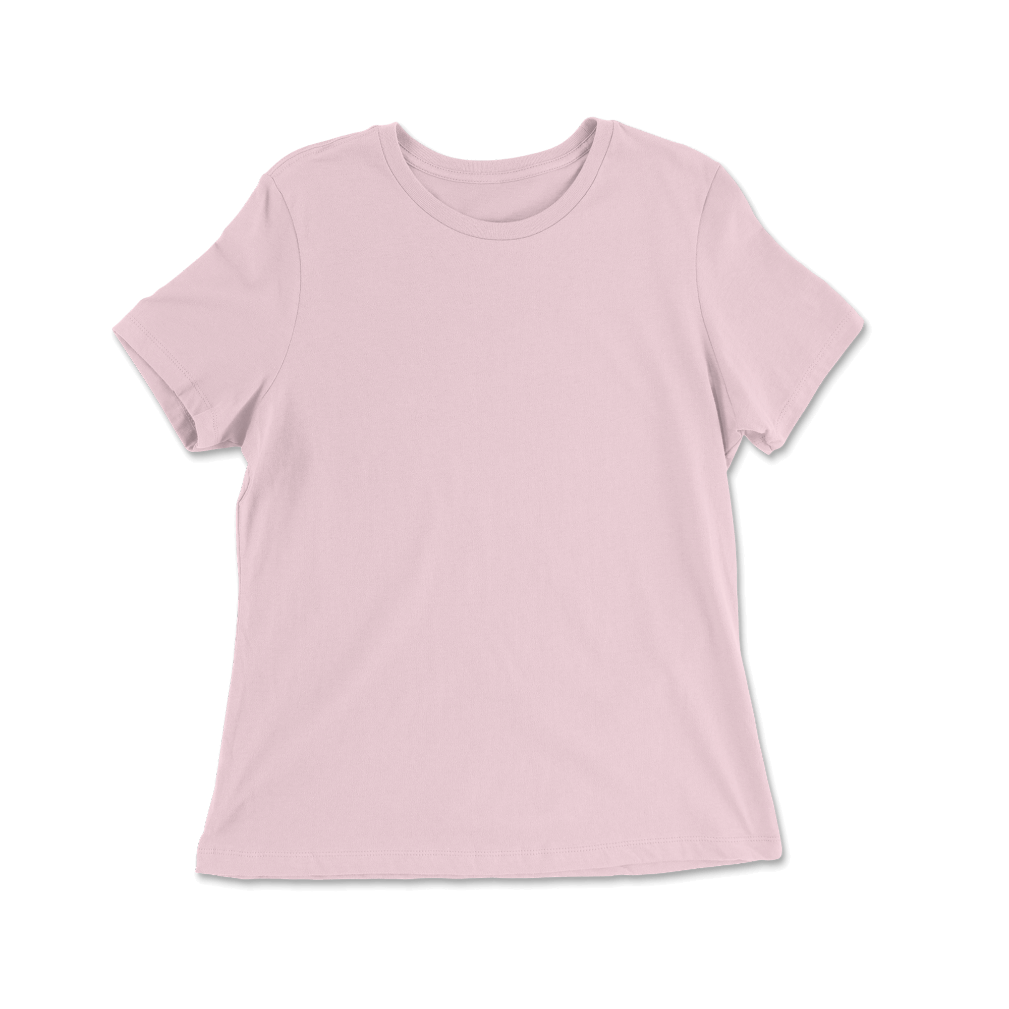 Custom 100% Cotton Relaxed Fit T-shirt Women - Pink