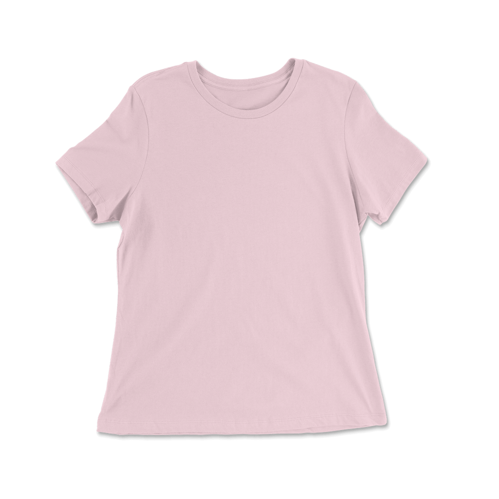 Custom 100% Cotton Relaxed Fit T-shirt Women - Pink