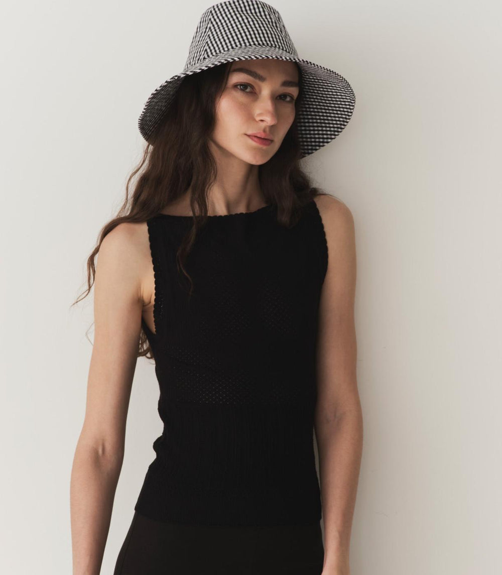 DÔEN Belts, Hats &amp; Gloves | Babi Hat Gingham - Women