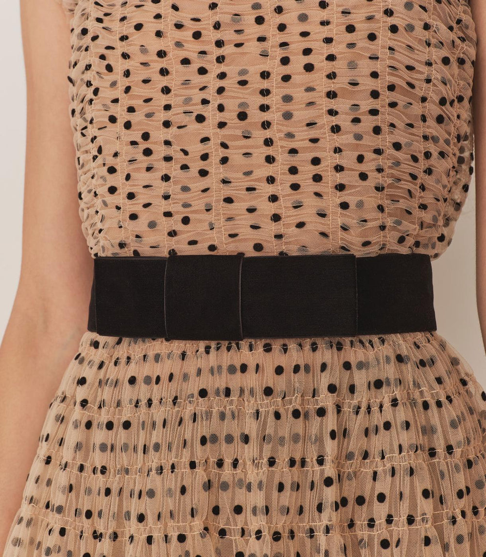 DÔEN Belts, Hats &amp; Gloves | Josie Belt Black Velvet - Women