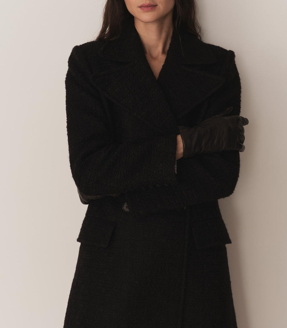 DÔEN Belts, Hats &amp; Gloves | Rhine Gloves Black Leather - Women