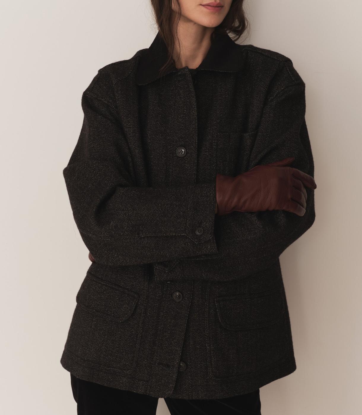 DÔEN Belts, Hats &amp; Gloves | Rhine Gloves Bordeaux Leather - Women