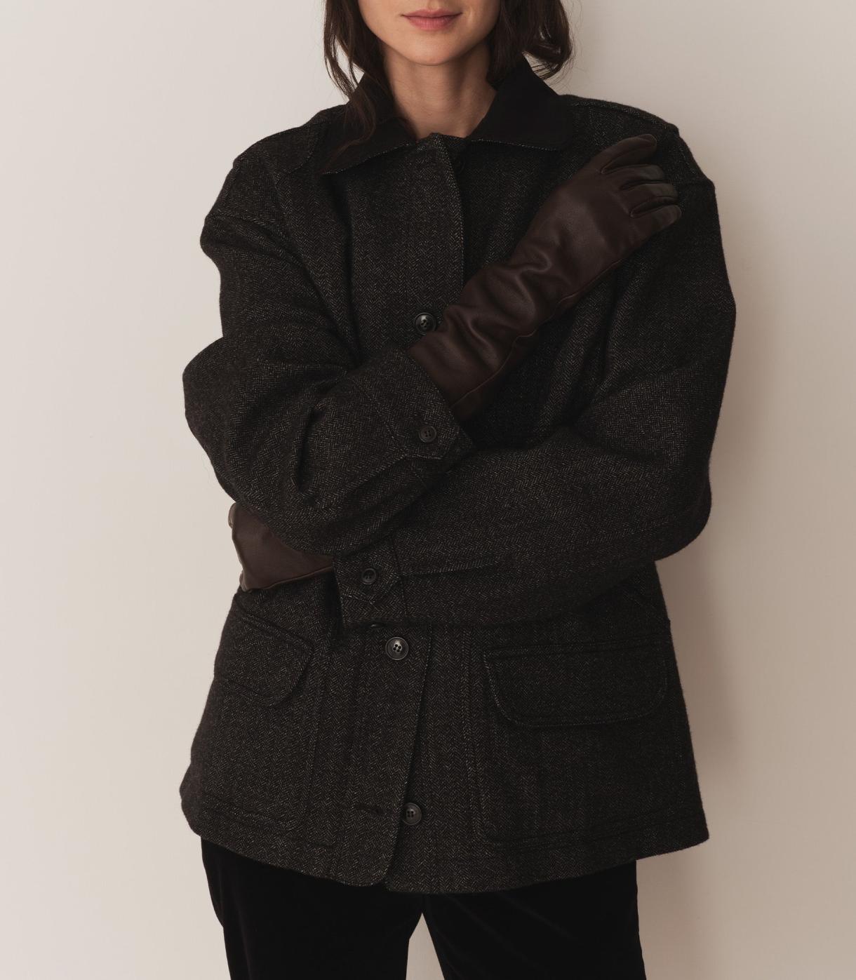 DÔEN Belts, Hats &amp; Gloves | Stine Gloves Espresso Leather - Women