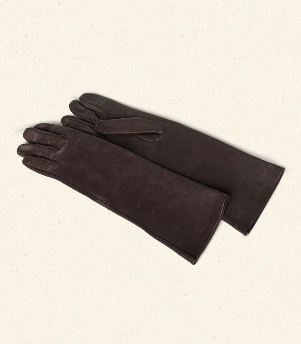 DÔEN Belts, Hats &amp; Gloves | Stine Gloves Espresso Leather - Women