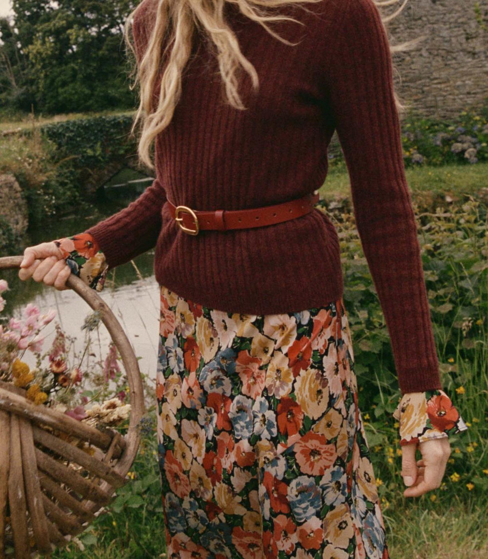 DÔEN Belts, Hats &amp; Gloves | Wyatt Belt Malaga Box Calf - Women