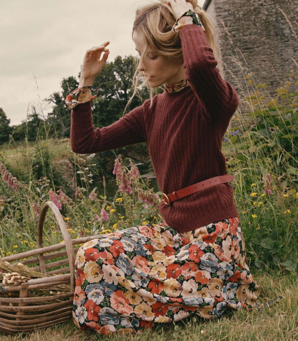 DÔEN Belts, Hats &amp; Gloves | Wyatt Belt Malaga Box Calf - Women